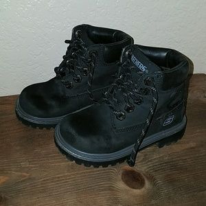 Skechers toddler boys size 7 boots
